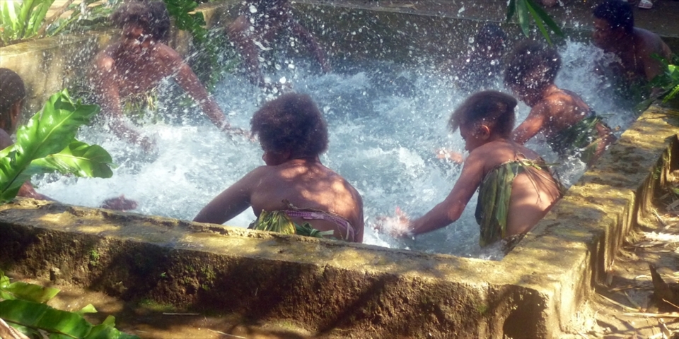 the sounds of the water