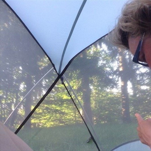 Our first night camping in a farmer's field somewhere close to Lagenpreising Germany. 