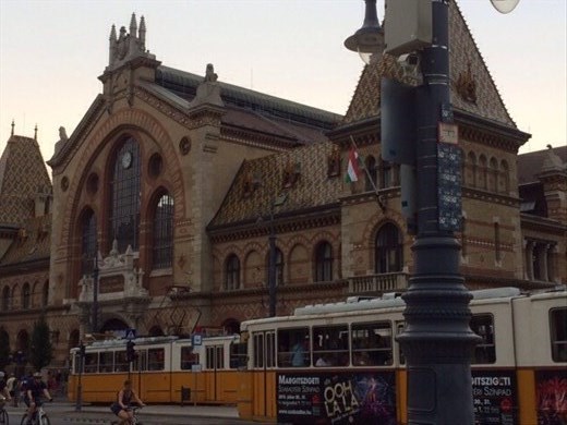 The market in Boudapest. 