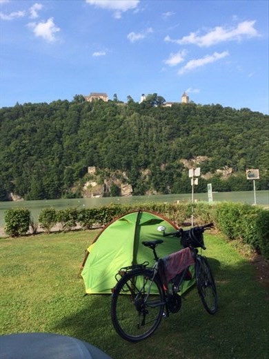 Campsite in Kaiserhof. 