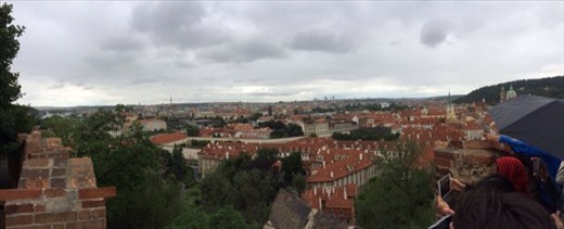 Panorama of Prague