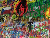 John Lennon wall Prague: by j-a-z, Views[138]