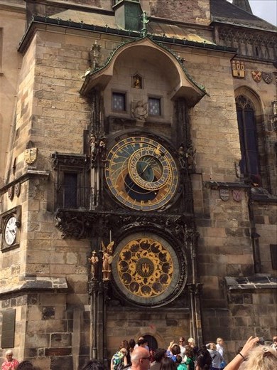 The astronomical clock tower, Prague