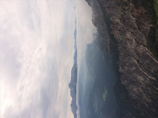 Clouds above the alps Salzburg