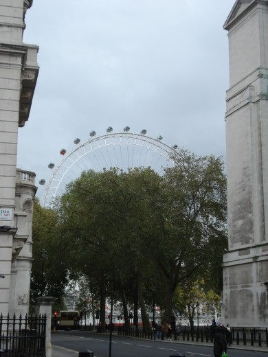 View of London eye