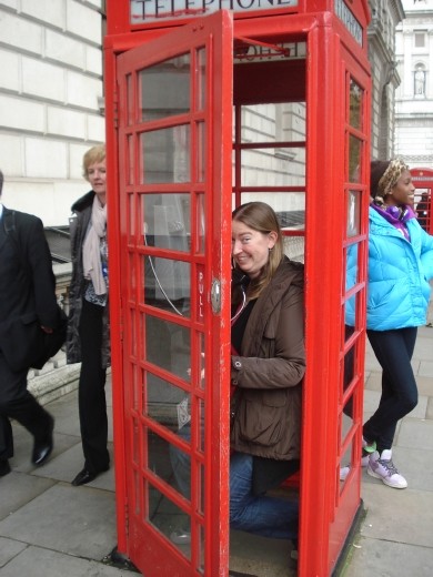 Sarah starting to descend into the ministry