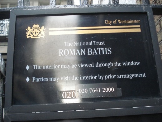 About to peer through the window at the bath.