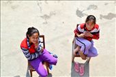 These are the two eldest girls of the Happy Home, Jyoti and Chippu. They would take on many of the typically 'motherly' roles around the house, such as cooking and cleaning. On the 'Holy-days' (every saturday) they would sit in the yard with other women chatting for hours. : by jackieinnepal, Views[446]