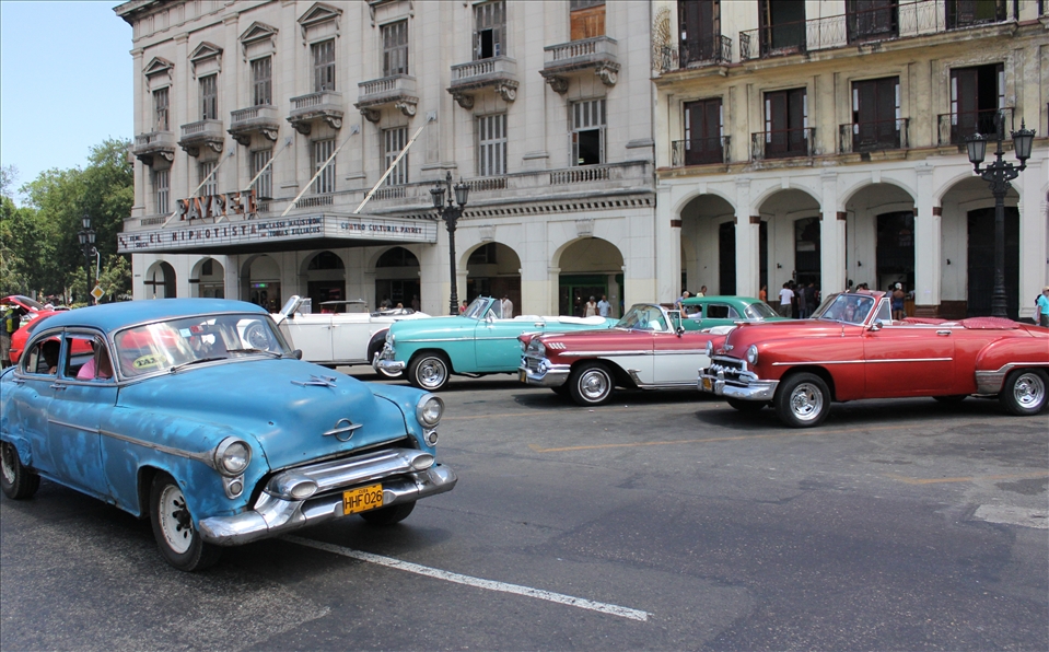 Vintage Cuba - On my travels I met an English woman who told me since her last visit to Cuba 3 years ago there were many more classic cars on the road.  About a year ago Raul Castro introduced economic reforms to raise extra money for the embattled economy.  Now a greater number of Cubans have money to restore their cars and it was evidently clear with hundreds of these shiny American 1950s cars cruising the Cuban roads today. A stunning depiction into what the capitalist era may have looked.