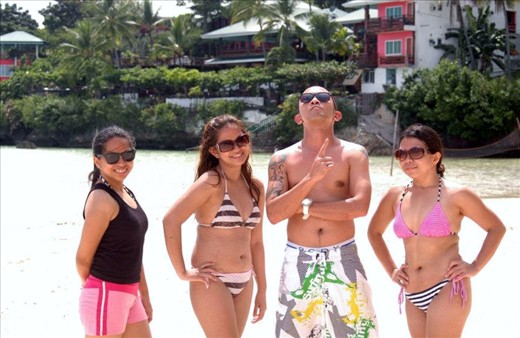 We just love the sun and the sand.