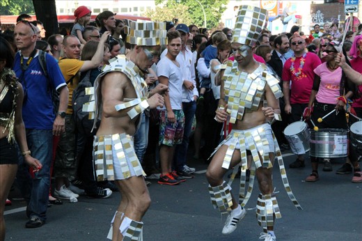 Some eccentric dancers at Berlin's annual Carnival of Cultures.
