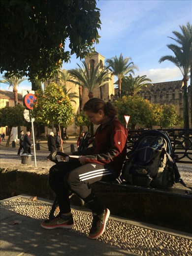 Maya working her way through the entire Harry Potter Series