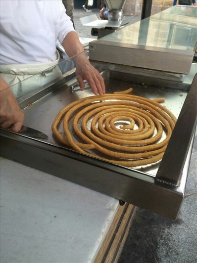 Just about 1 Euro worth of churros