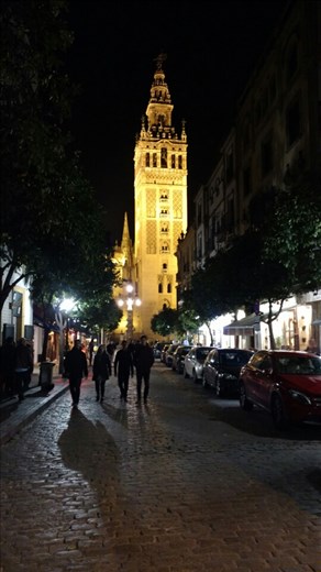 Saturday night in Sevilla...wow!