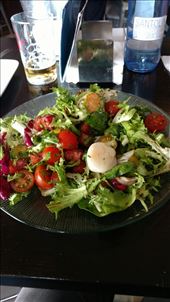 Scallop and lardon salad for lunch: by jakemoffat, Views[289]