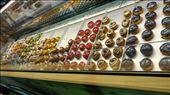Twelve flavors of mini cream puffs at the Triana Market: by jakemoffat, Views[312]