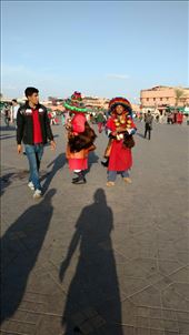 Water vendors in Jemaa el-Fnaa square in Marrakesh: by jakemoffat, Views[344]