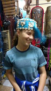 Maya trying, and failing, to spin the tassle on her fez: by jakemoffat, Views[297]