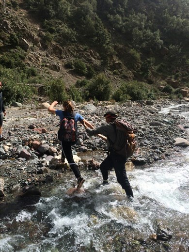 Lots of river crossings