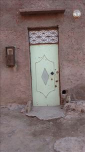 Cat door - Berber style...yes, it is built into the house in clay/mud: by jakemoffat, Views[246]