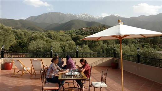 Lodge on the second day of trekking