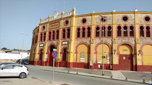 Very typical bullring of Sanlucar de Barrameda