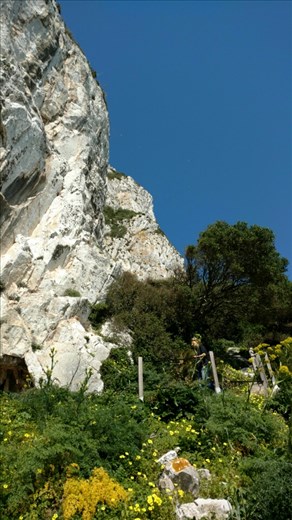 The rock is pretty rocky