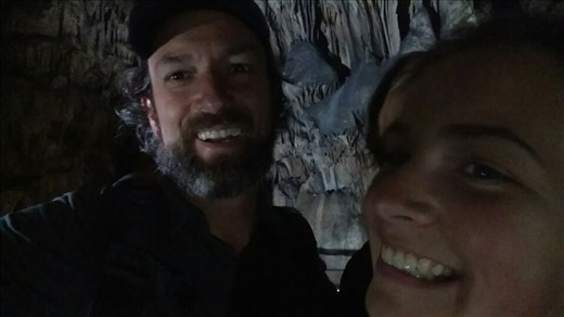 Selfie failure in St. Michael's Cave