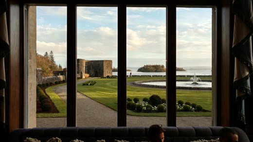 Lounging in the Ashford Castle