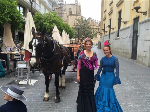 Maya and Beth ready to roll