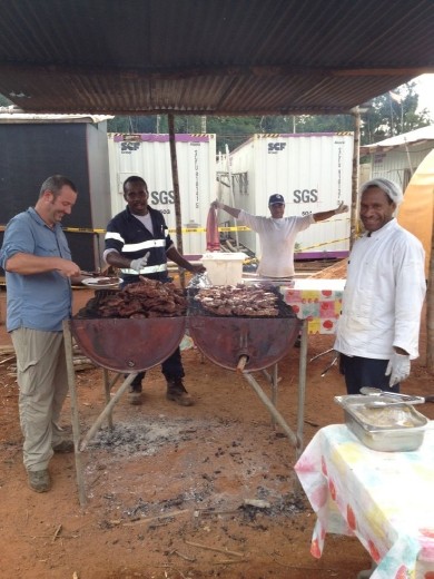 Sunday was always welcomed, BBQ day.