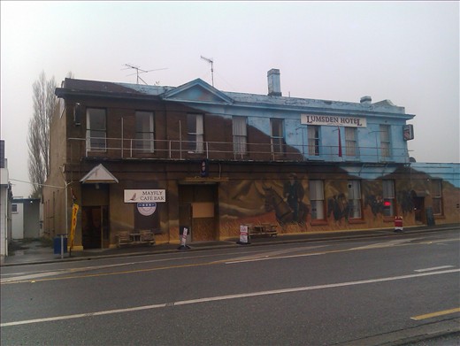 Southern Man Pub. I just liked the mural.