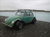 Met an old guy fishing down the Rakaia River, he'd been there since the huts where built, his mode of transport.: by jambopablo, Views[492]
