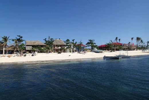 Malapascua Island, Cebu, Diving with Thresher Sharks, sorry no photo's of them, 28m down. Hope to have some sent.