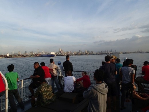 Leaving Manila on 14 hour ferry ride to Coron, Palawan. How do you amuse yourself for so long?