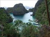 View out the entrance to Kayangan Lake, Coron, Palawan: by jambopablo, Views[343]