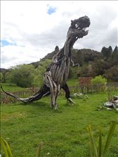 Raurimu Driftwood Sculpture. Me Mum always wants me to pickup some driftwood on my travels, couldn't fit this fulla into the back of the van.: by jambopablo, Views[496]
