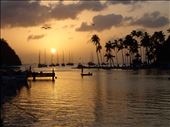 Sunset in Marigot Bay, Saint Lucia: by jambopablo, Views[191]
