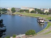 A view of the Vistula River from the Wawel Castle wall: by james_tesol_teacher, Views[269]