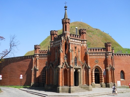 The entrance to the Kościuszko Mound