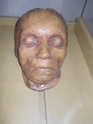 Beethovens Death Mask - Beethoven Museum DSCN1549