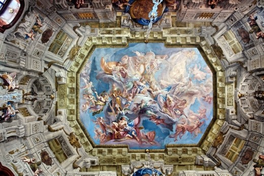 Belvedere Upper Palace Fresco - Author Alberto Fernandez Fernandez
