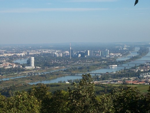 Views of Vienna from Kahlenberg - Author User My Friend