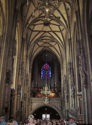 St Stephens Cathedral Interior - Author Georges Jansoone