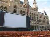 Vienna City Hall (Rathaus) Giant Screen 300 sqm  for Summer Concerts - Author Andrew Bossi: by james_tesol_teacher, Views[315]