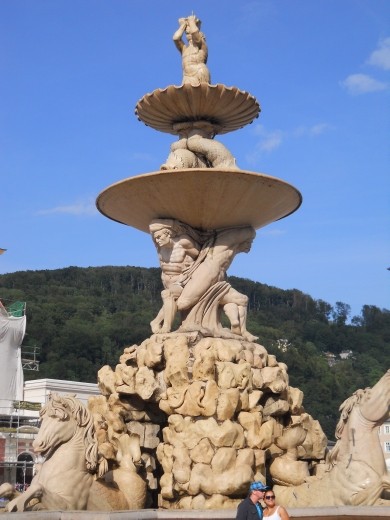 Residenzplatz Fountain
