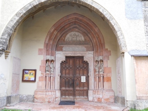 Stiftskirche Nonnberg Church entrance
