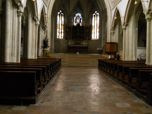 Stiftskirche Nonnberg Church nave
