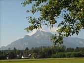 Untersberg Mountain as seen from the countryside near Salzburg: by james_tesol_teacher, Views[470]