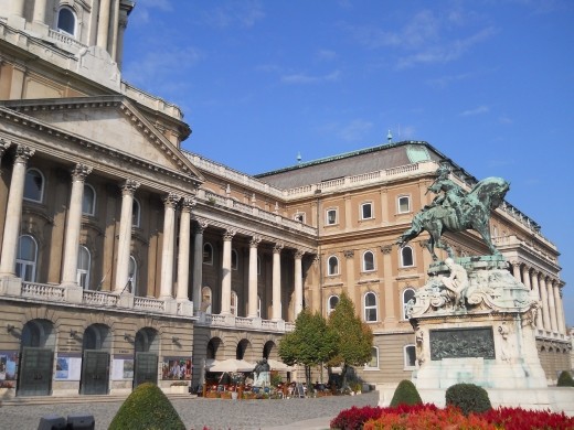 Buda Castle - Entrance to the National Gallery